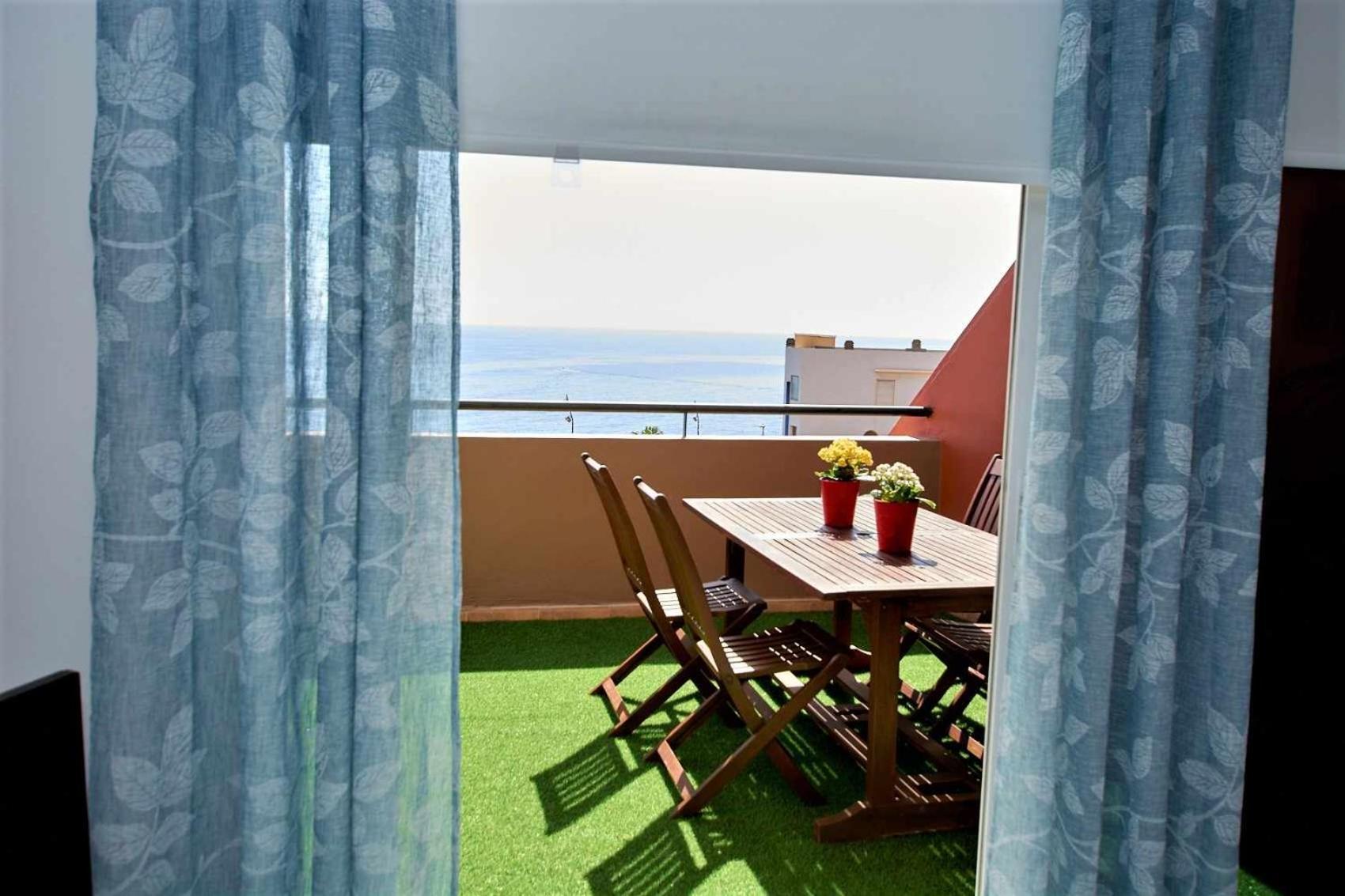 Appartement Bonita Vivienda Con Vistas Al Mar Playawifi à Radazul Extérieur photo