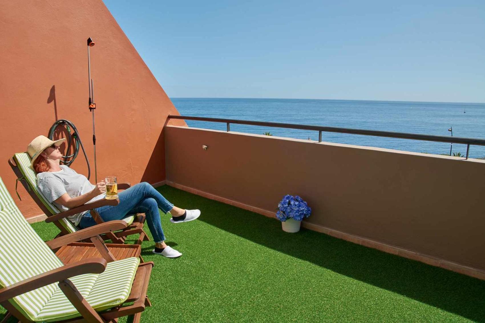 Appartement Bonita Vivienda Con Vistas Al Mar Playawifi à Radazul Extérieur photo