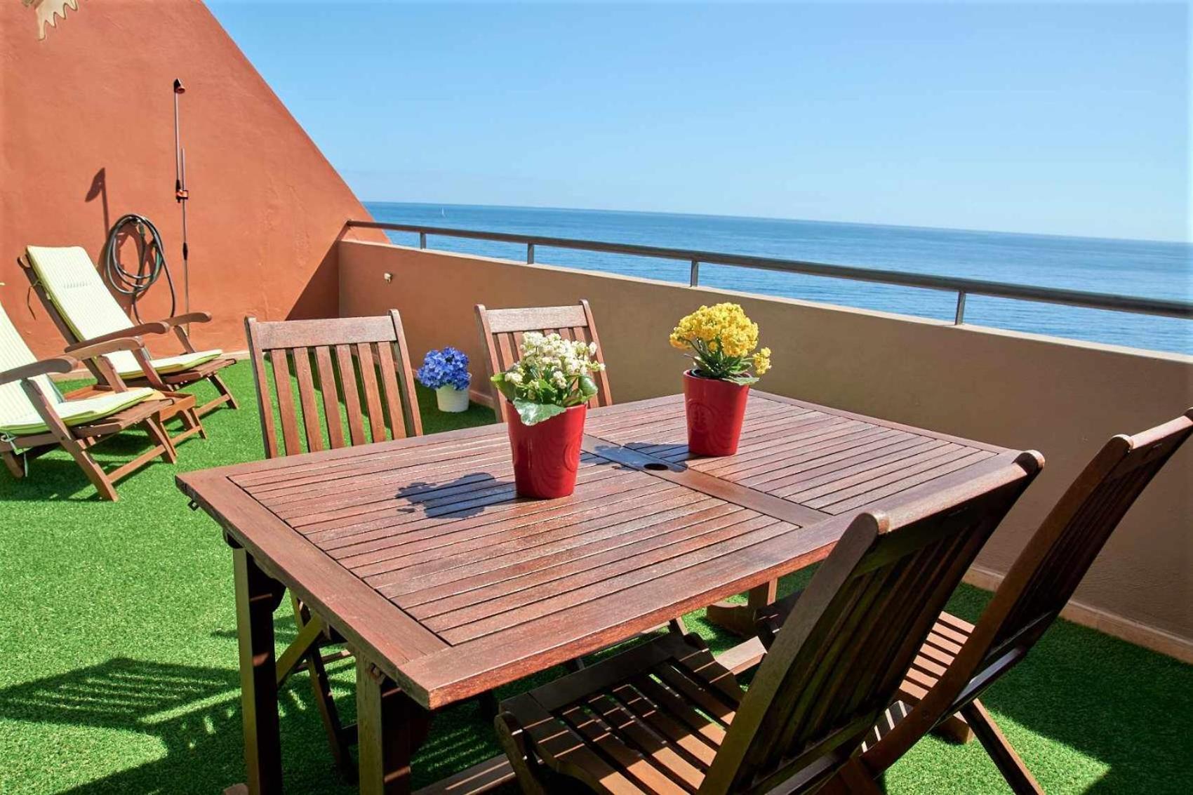 Appartement Bonita Vivienda Con Vistas Al Mar Playawifi à Radazul Extérieur photo